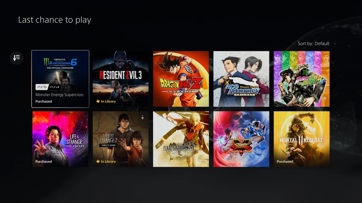 Los juegos que se van de PS Plus en marzo