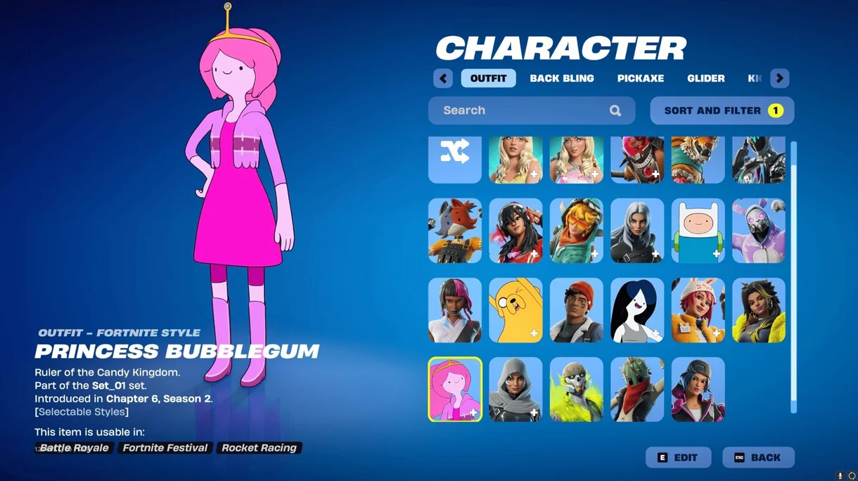 Fortnite X Hora de Aventuras: así son todas las skins de uno de los crossovers más increíbles