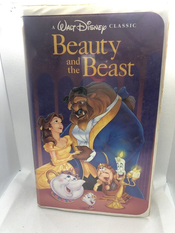 cinta vhs de la bella y la bestia