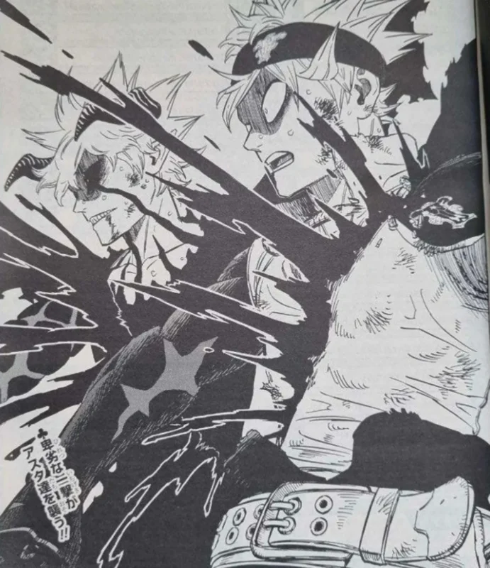 Viñeta del capítulo 379 de black clover