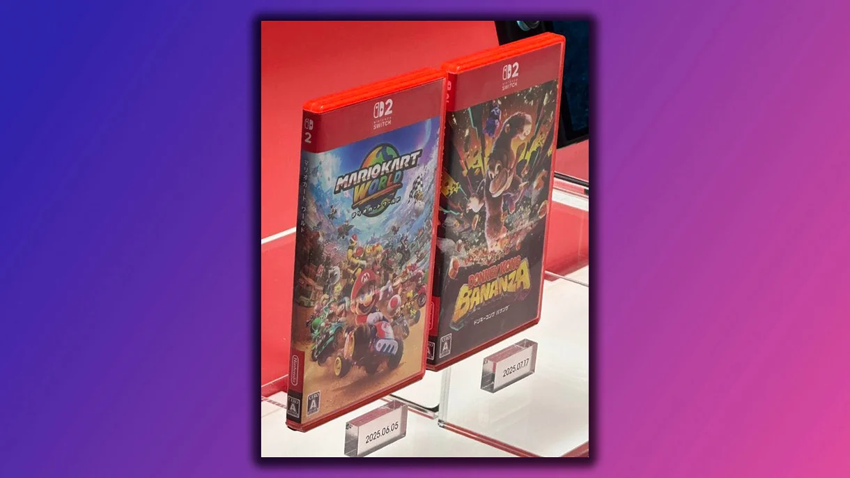 Así son las cajas de los juegos de Nintendo Switch 2