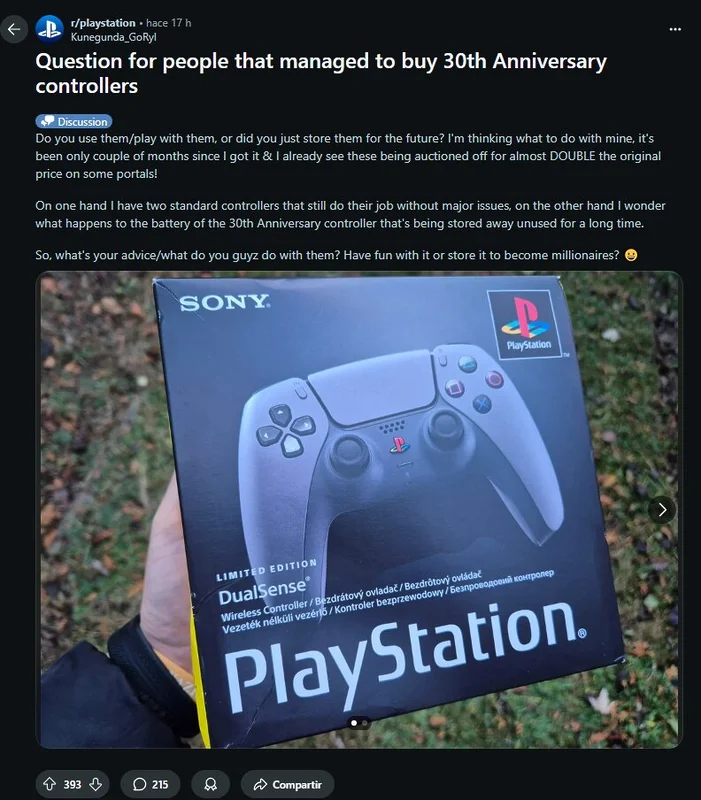Fans de PlayStation coinciden: esto es lo que ocurre si dejas tu DualSense mucho tiempo guardado