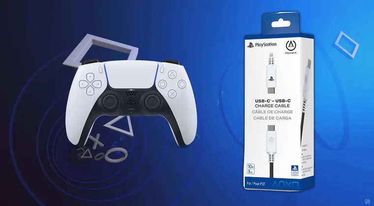 Imagen de De 17€ a 13€: Estos cables USB-C oficiales para PS5 de PowerA son imprescindibles para tu DualSense y están de oferta