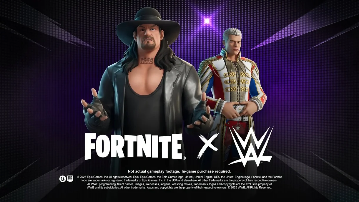 Fortnite y las nuevas skins de la WWE