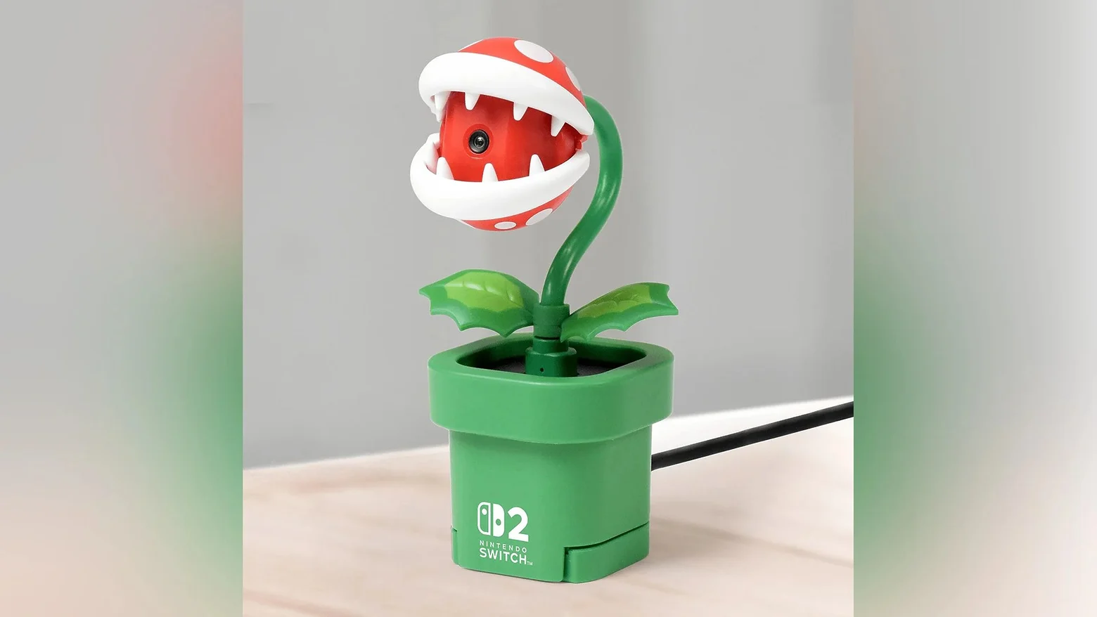 Cámara planta piraña de Nintendo Switch 2