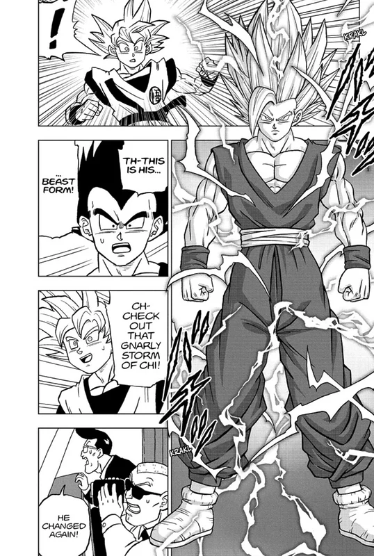 dragon ball super gohan bestia