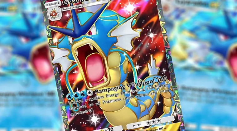 Imagen de Esta baraja de Gyarados EX está dominando el meta en Pokémon TCG Pocket