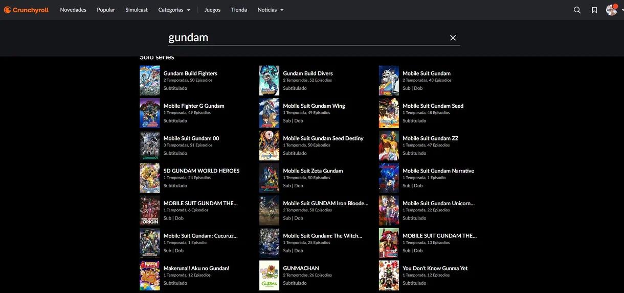 gundam crunchyroll