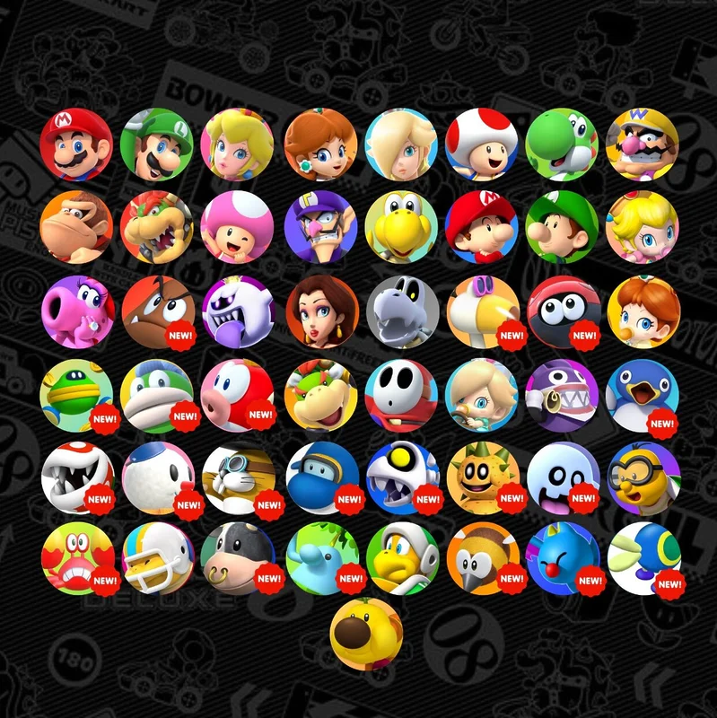 Mario Kart World: Estos son todos los personajes revelados hasta el momento