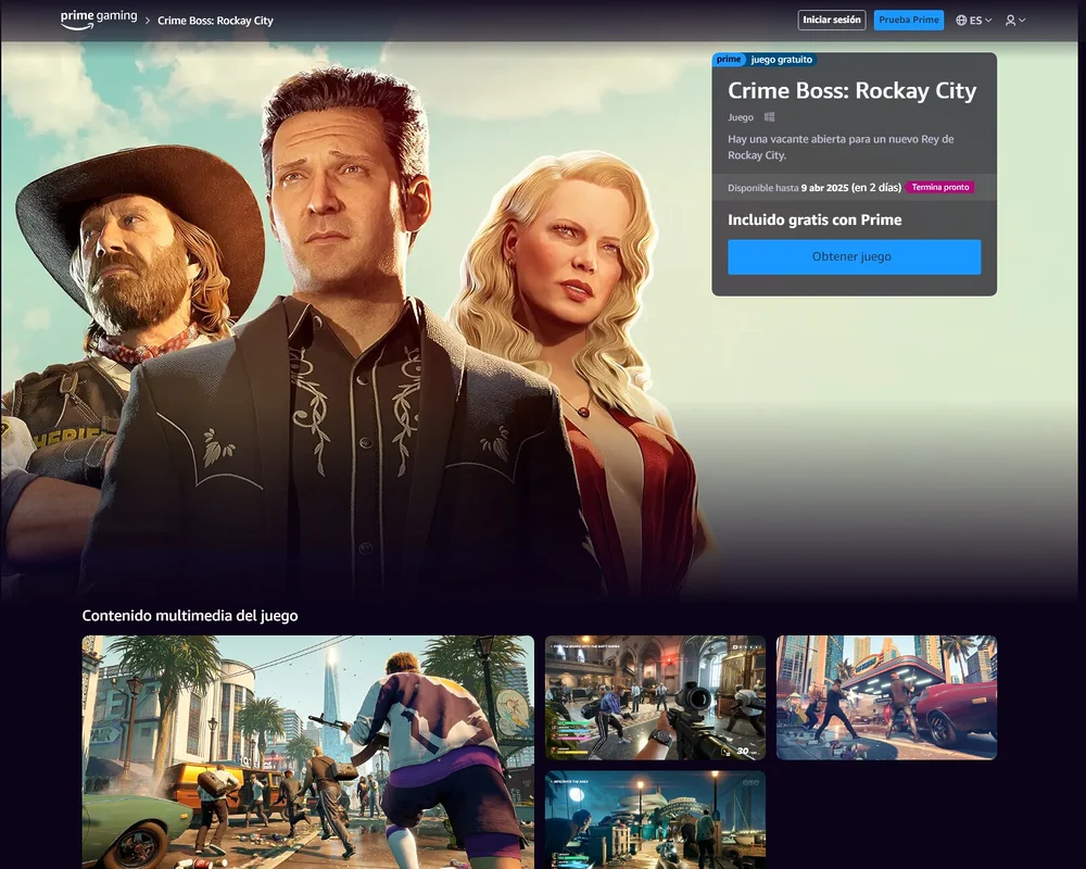 Amazon Prime Gaming regala hasta 3 nuevos juegos para tu cuenta de Epic Games Store