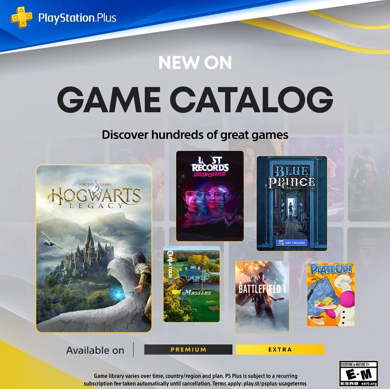 PS Plus Extra y Premium abril 2025: revelados los nuevos juegos que llegan al servicio