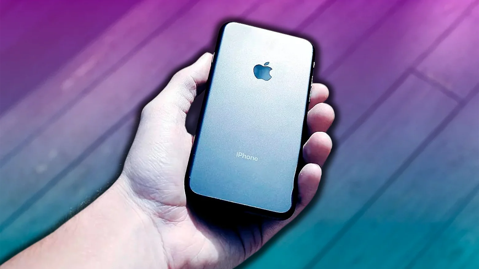 Así es un iPhone sin cámara