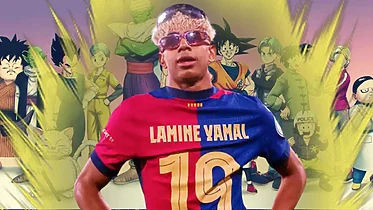 Imagen de 'Lamine es Goku': La comparativa entre los jugadores del Barça y Dragon Ball que se ha hecho viral