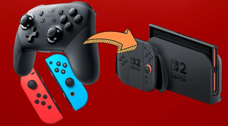 Imagen de El mando Pro y los Joy-Con de Nintendo Switch serán compatibles con Switch 2 perdiendo una función