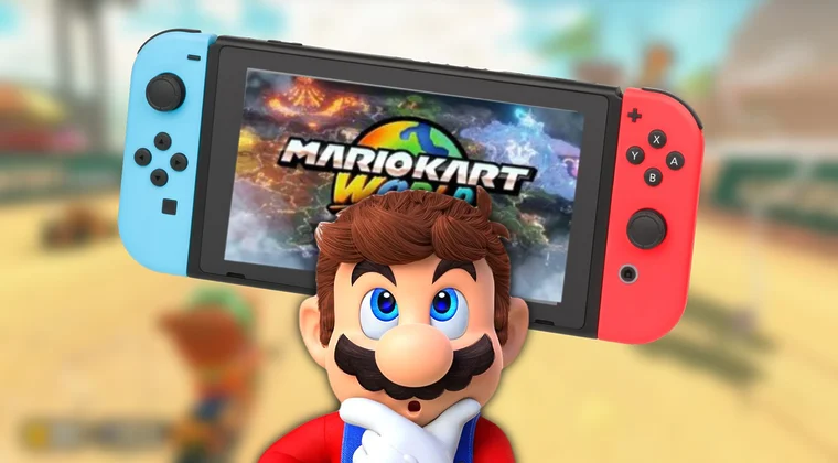 Imagen de ¿Se puede jugar en la primera Nintendo Switch a Mario Kart World?