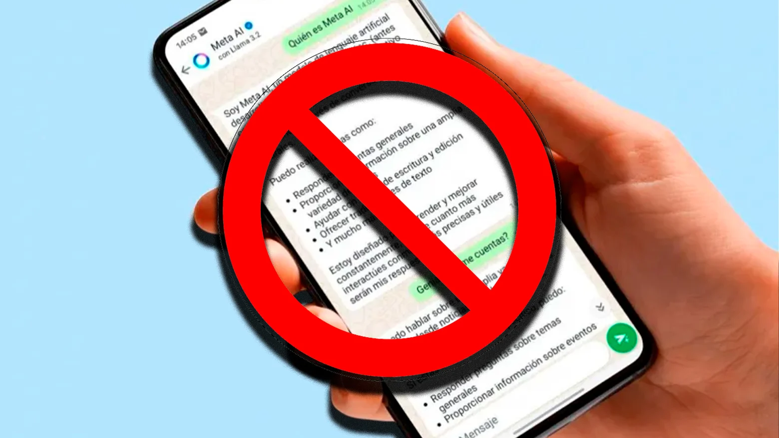 Cómo quitar Meta AI de WhatsApp