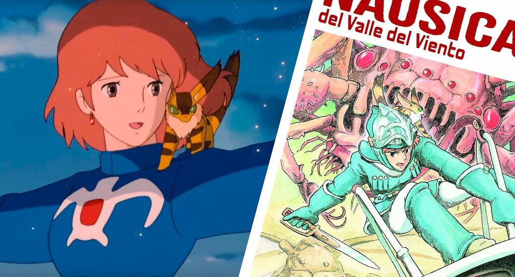 Nausicaa del Valle del Viento manga