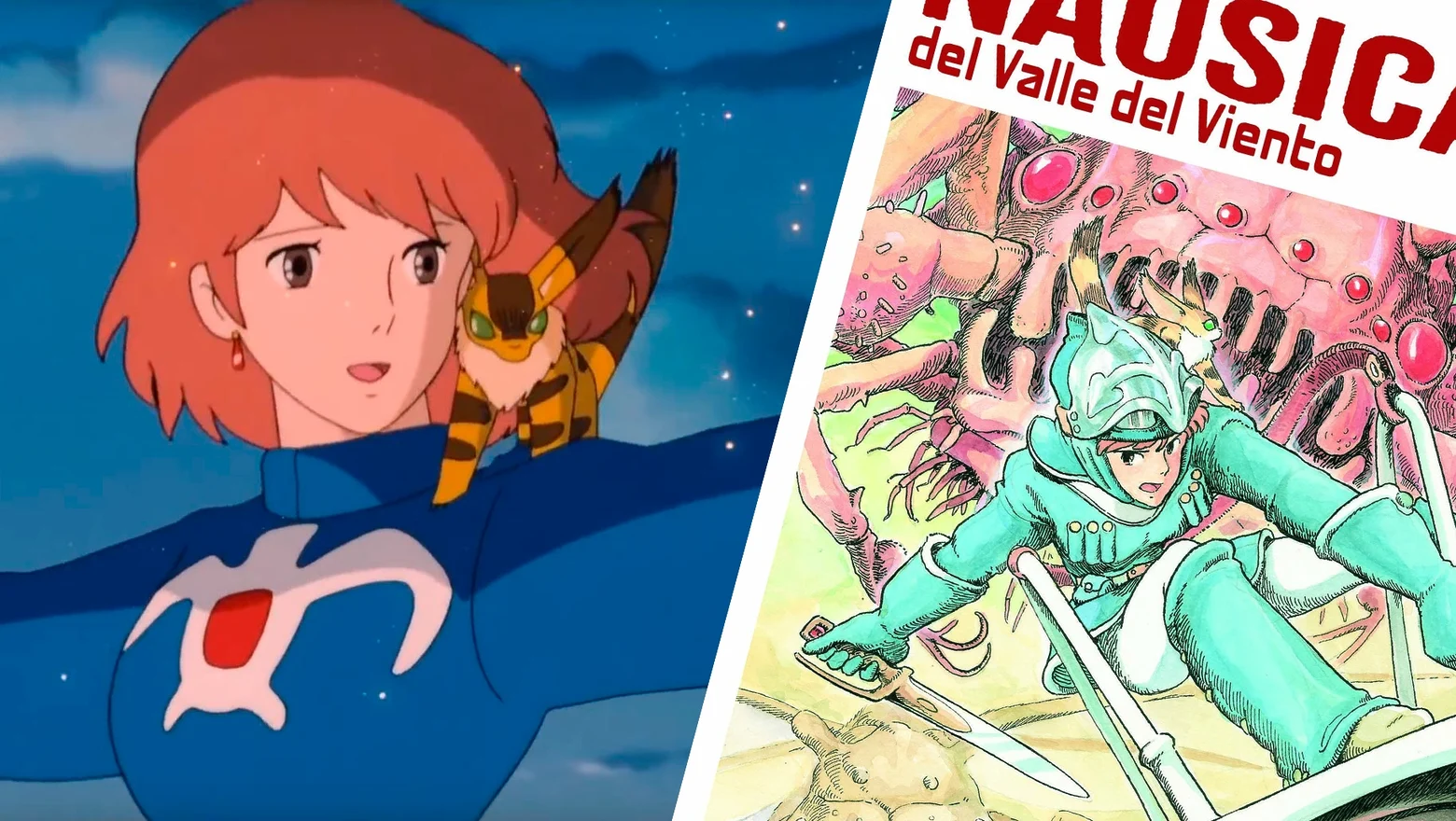 Nausicaa del Valle del Viento manga