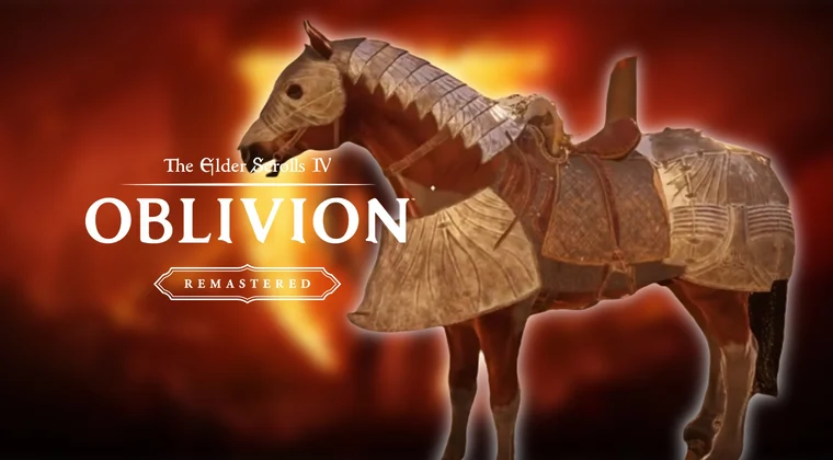 Imagen de Cómo conseguir un Caballo Gratis y con Armadura en The Elder Scrolls IV: Oblivion Remastered
