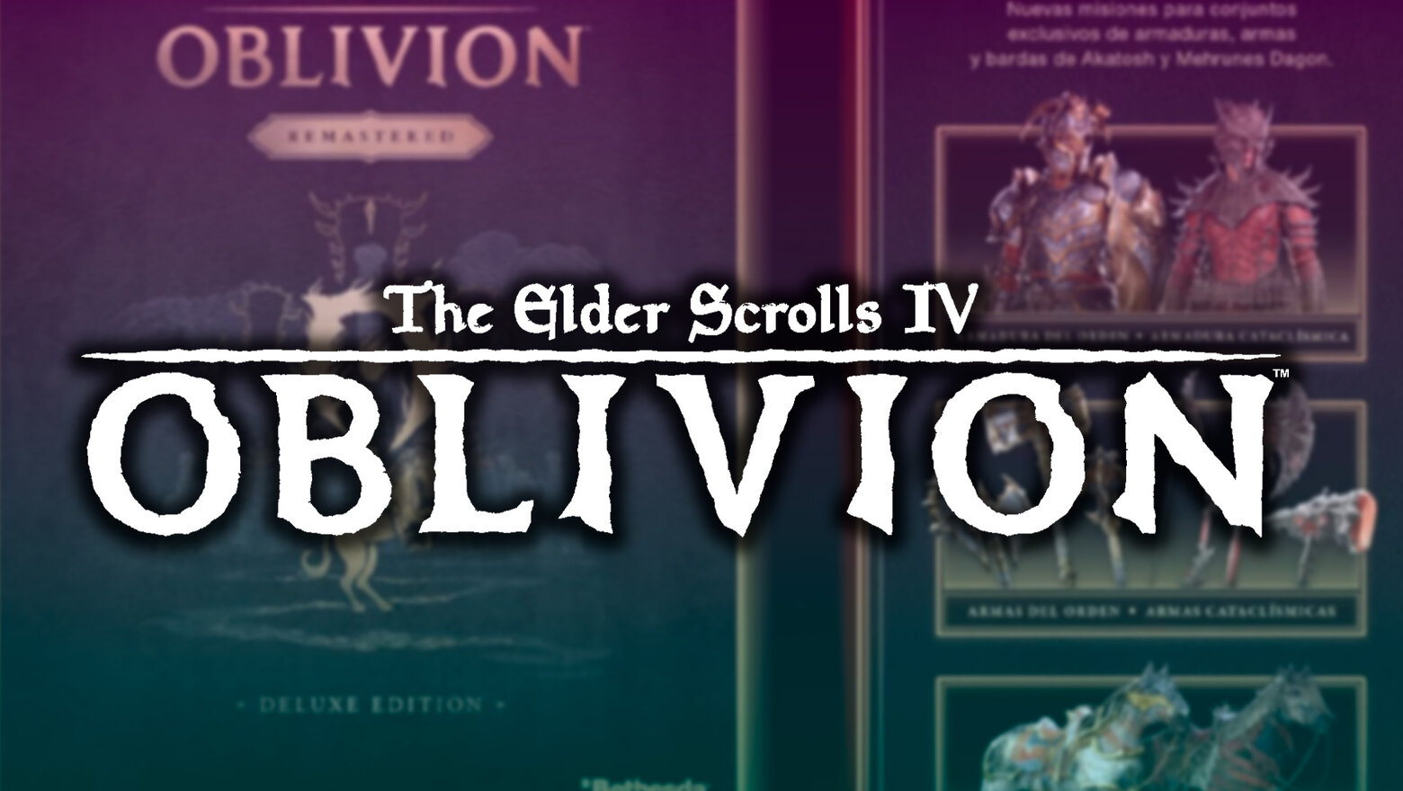 Ediciones de Oblivion