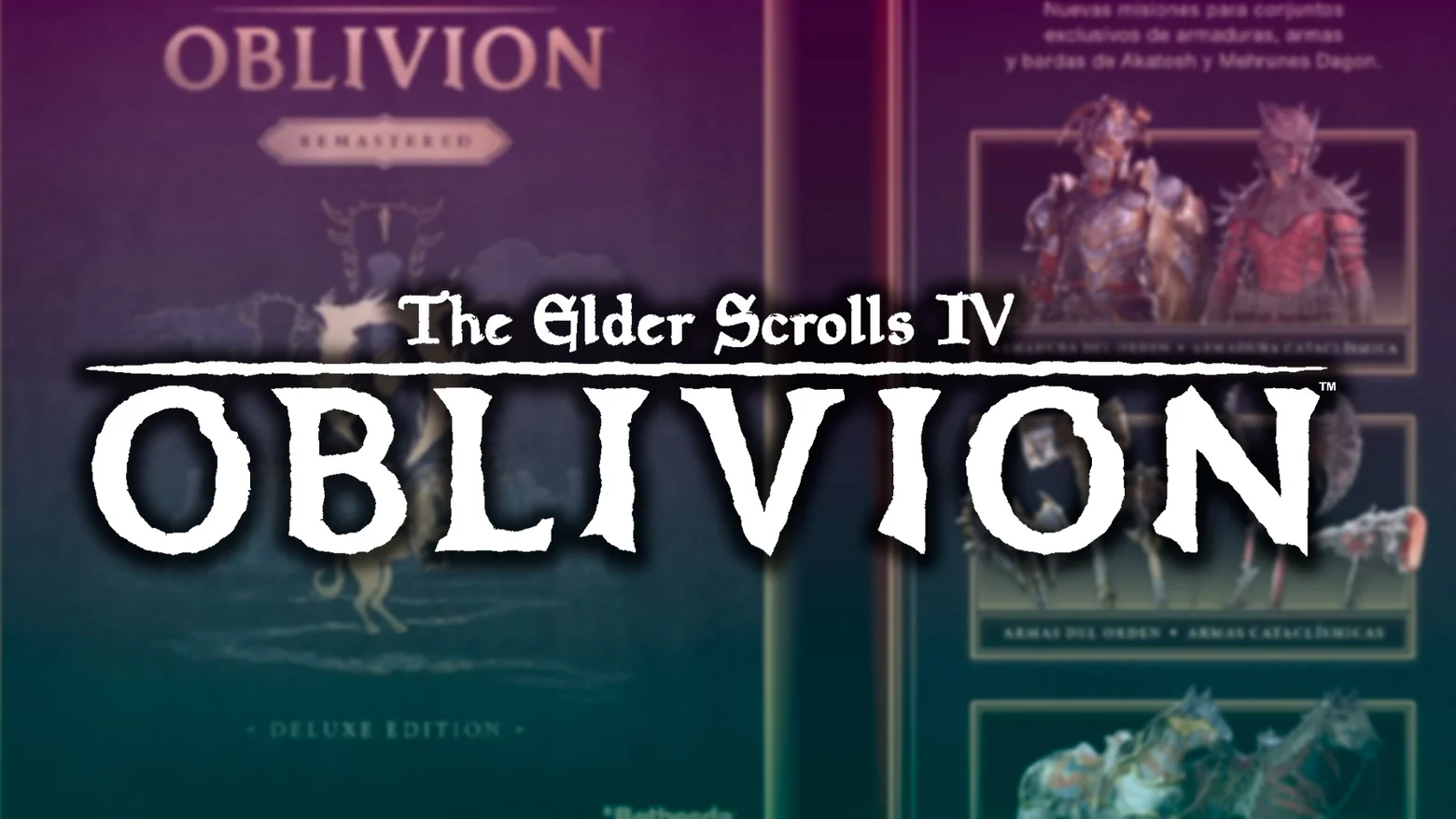Ediciones de Oblivion
