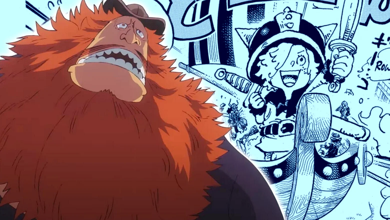 Saul y Colon en one piece