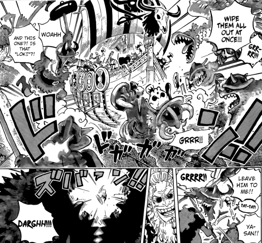 viñeta del capítulo 1145 de one piece