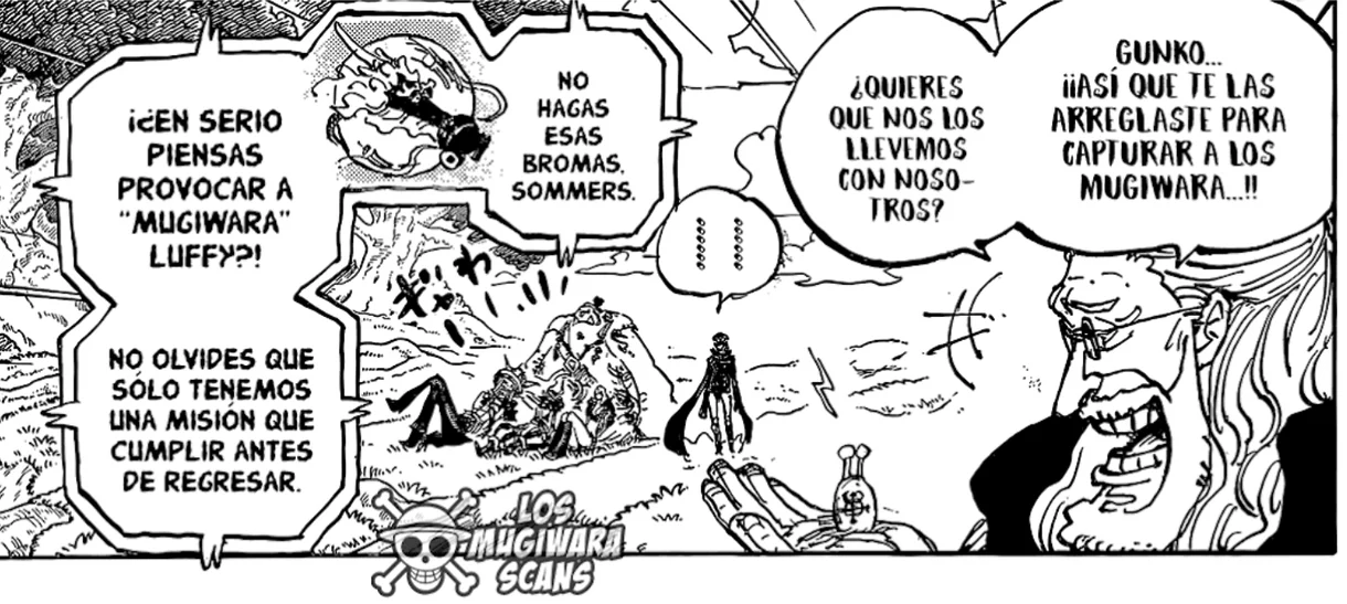 Viñeta del capítulo 1147 de One Piece