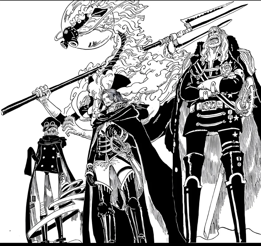 Caballeros Sagrados en One Piece