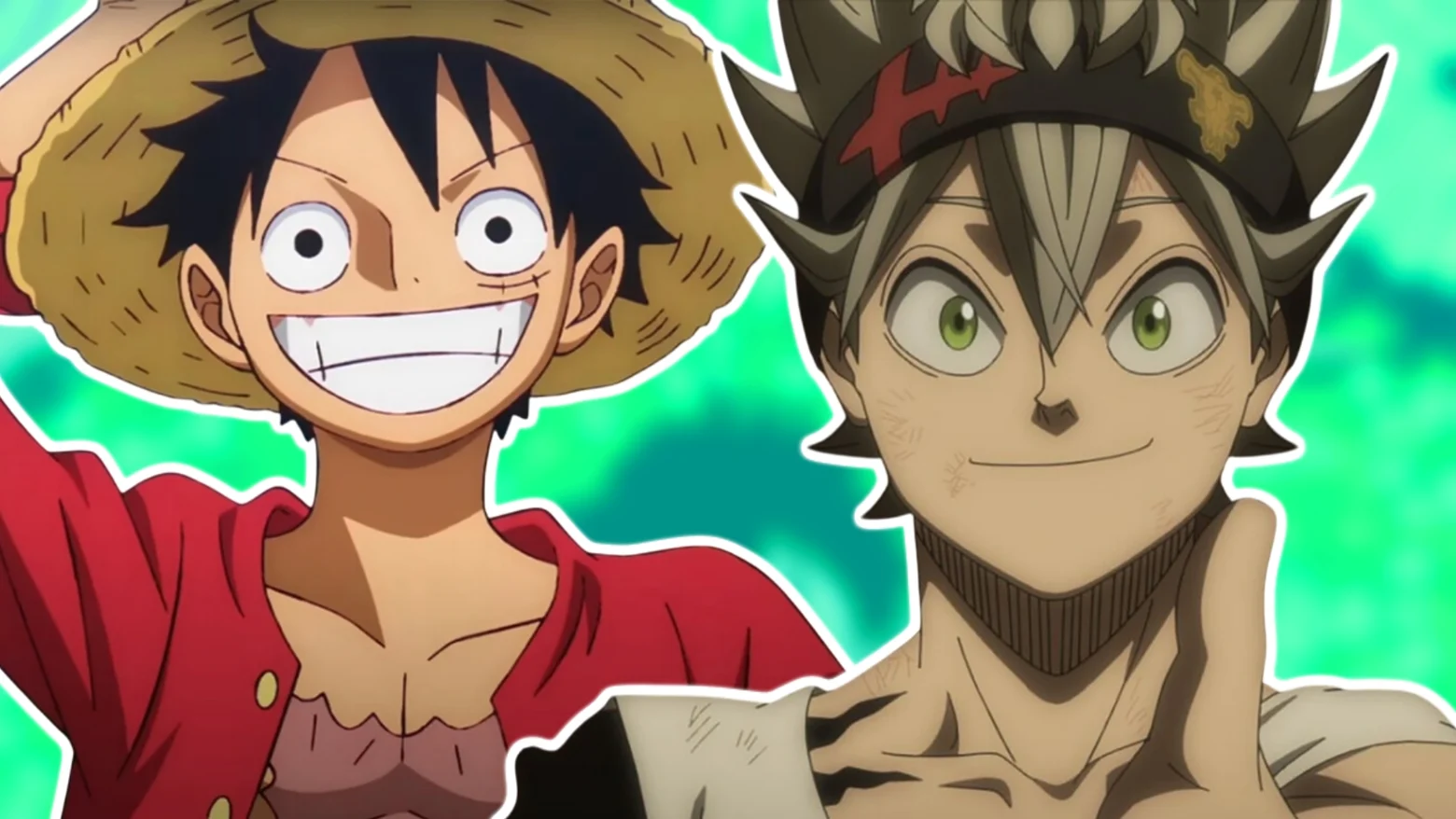 Luffy y Asta