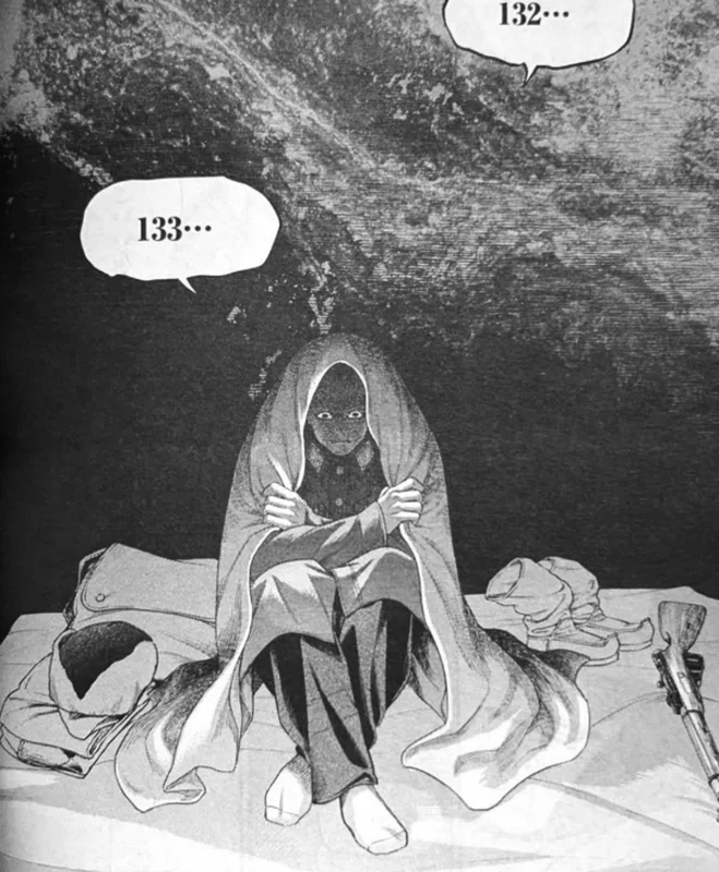 Viñeta del capítulo 102 de shuumatsu no valkyrie