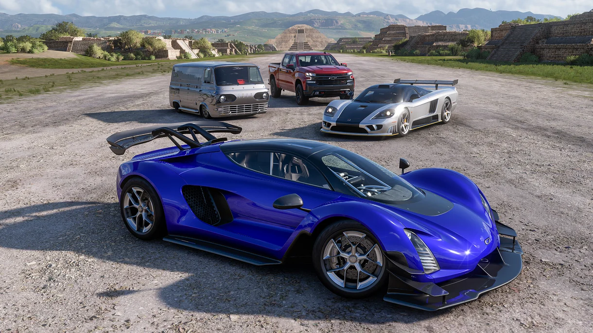 vehículos forza horizon 5 