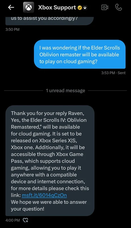 Xbox habría confirmado The Elder Scrolls IV: Oblivion Remake