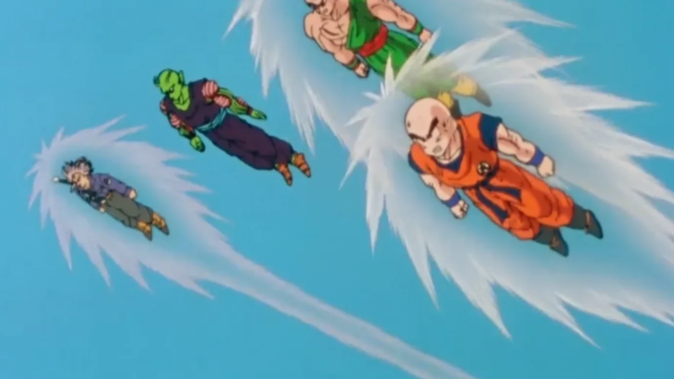 aura blanca dragon ball