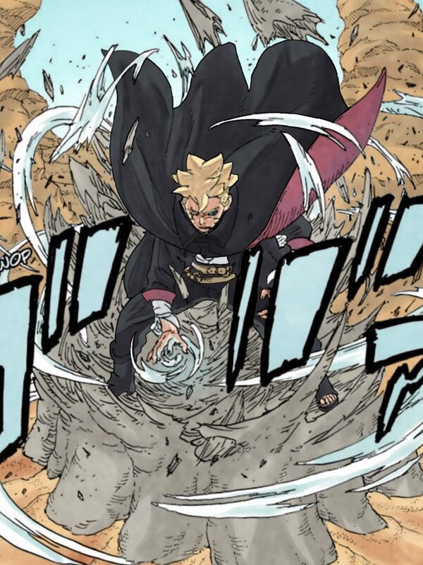 Boruto usa el uzuhiko