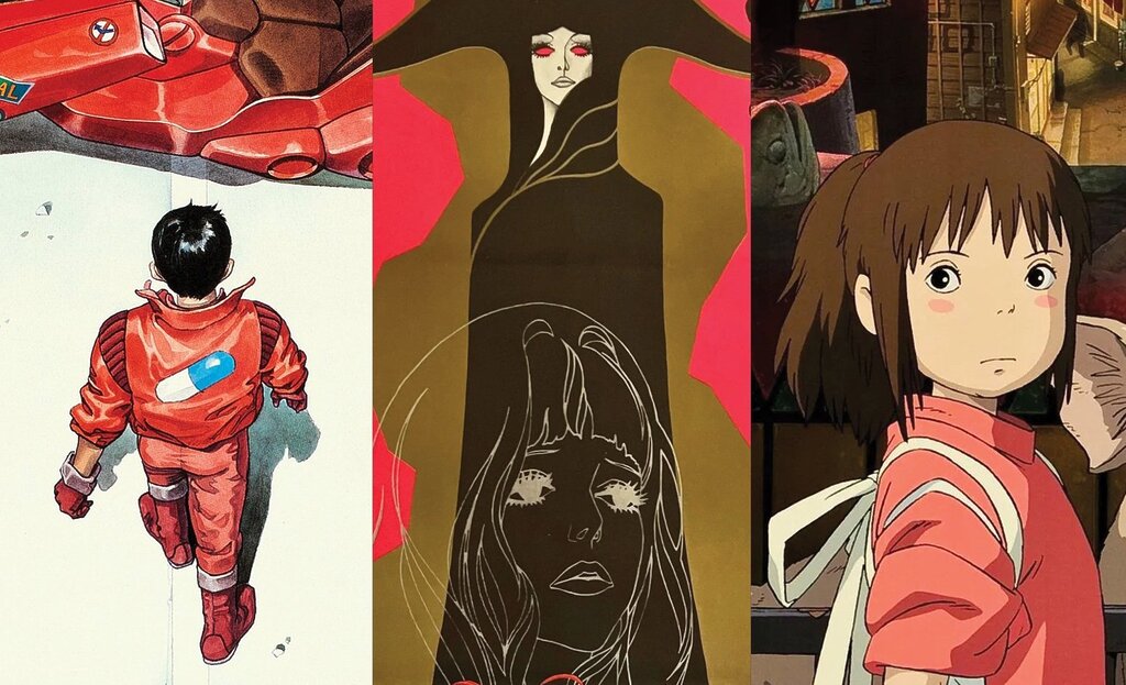 Carteles de anime. De Akira a El viaje de Chihiro