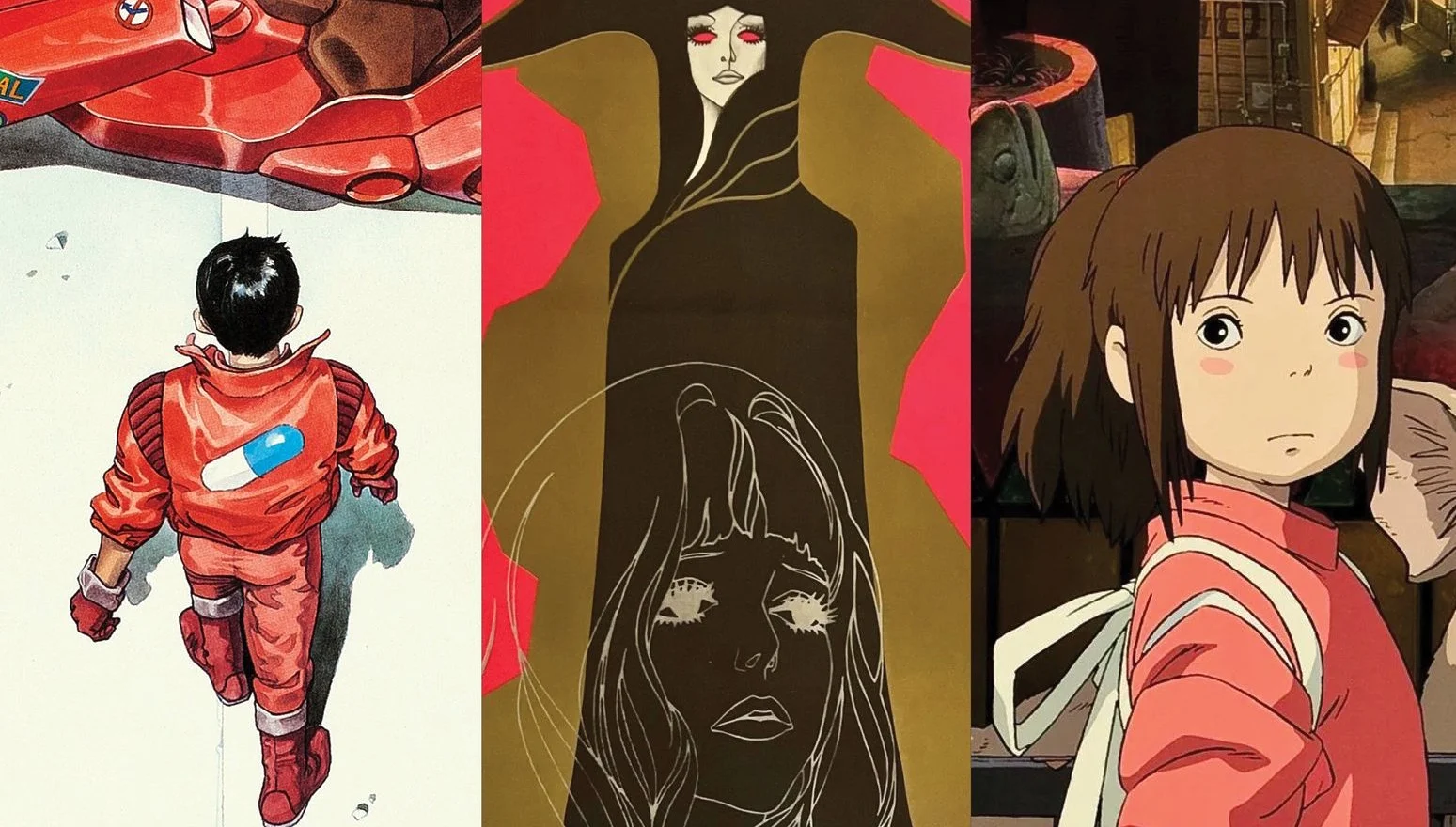 Carteles de anime. De Akira a El viaje de Chihiro