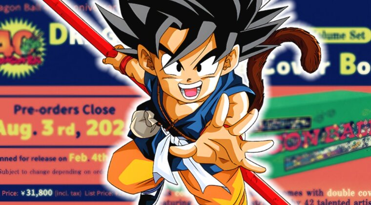 Imagen de Malas noticias para los fans de Dragon Ball: la nueva colección de manga por el 40 aniversario solo se vende en Japón
