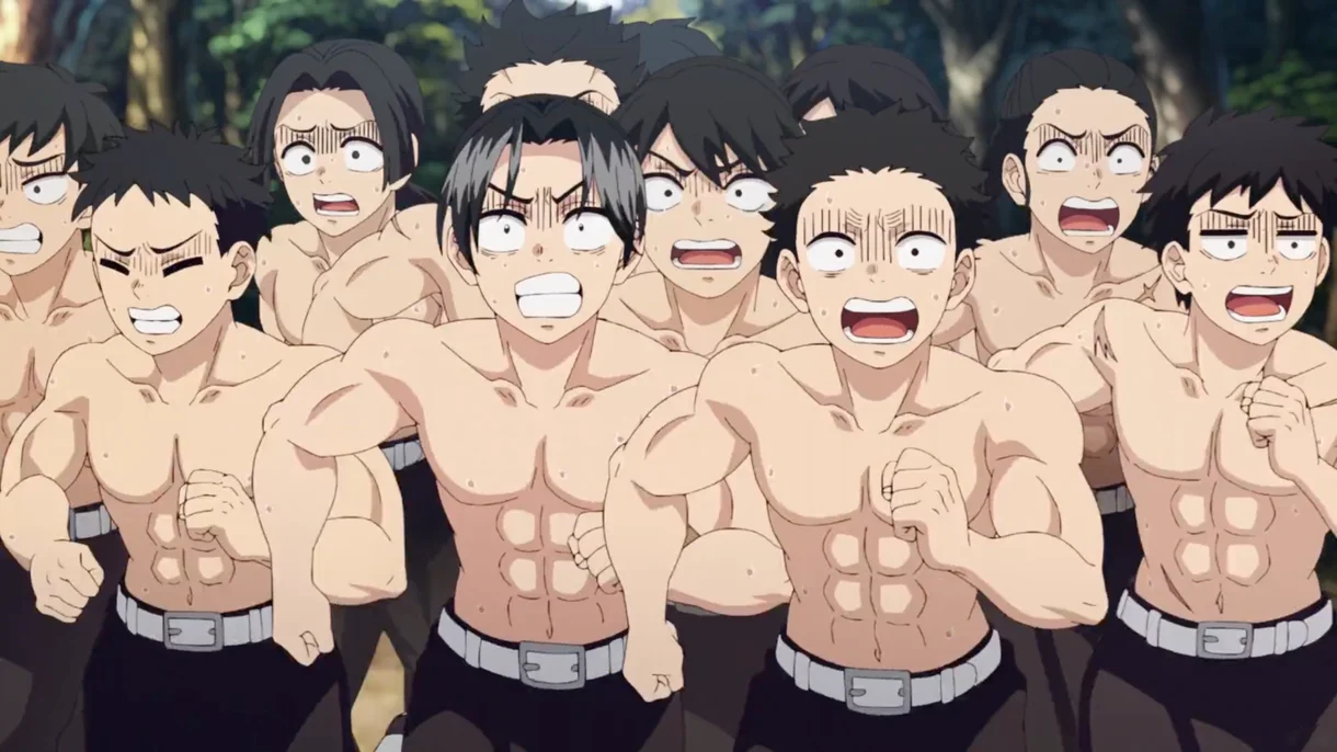 entrenamiento anime