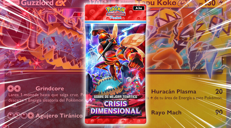 Imagen de Los Ultraentes llegan a JCC Pokémon Pocket con su próxima expansión, Crisis Dimensional