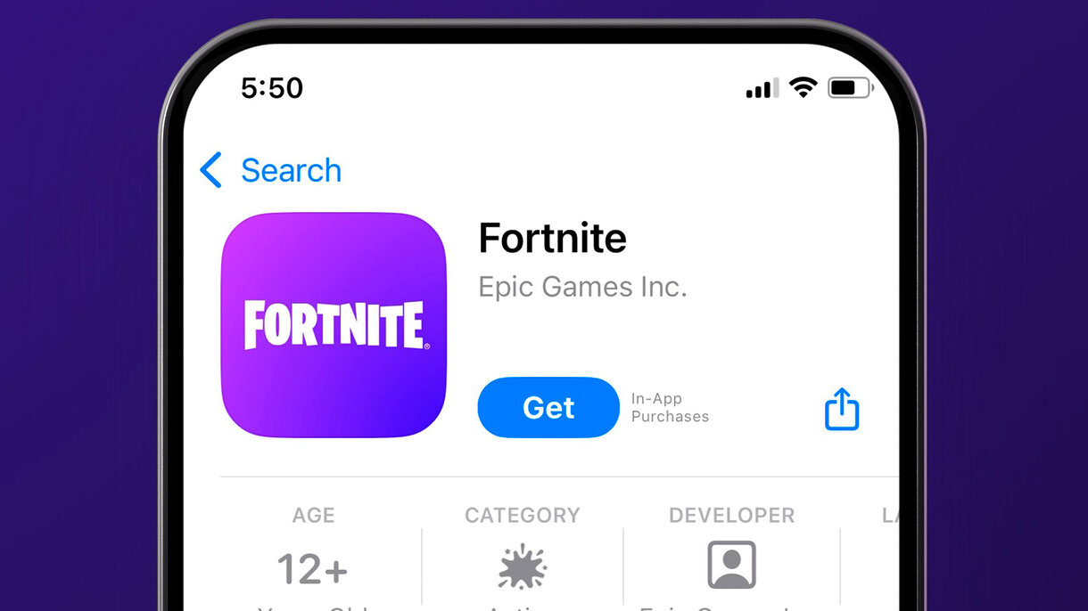 Fortnite disponible en iOS