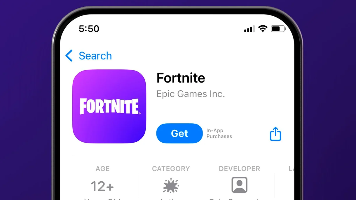Fortnite disponible en iOS