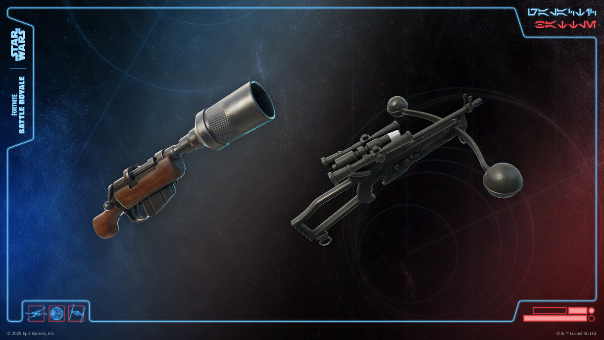 Armas de Star Wars en Fortnite