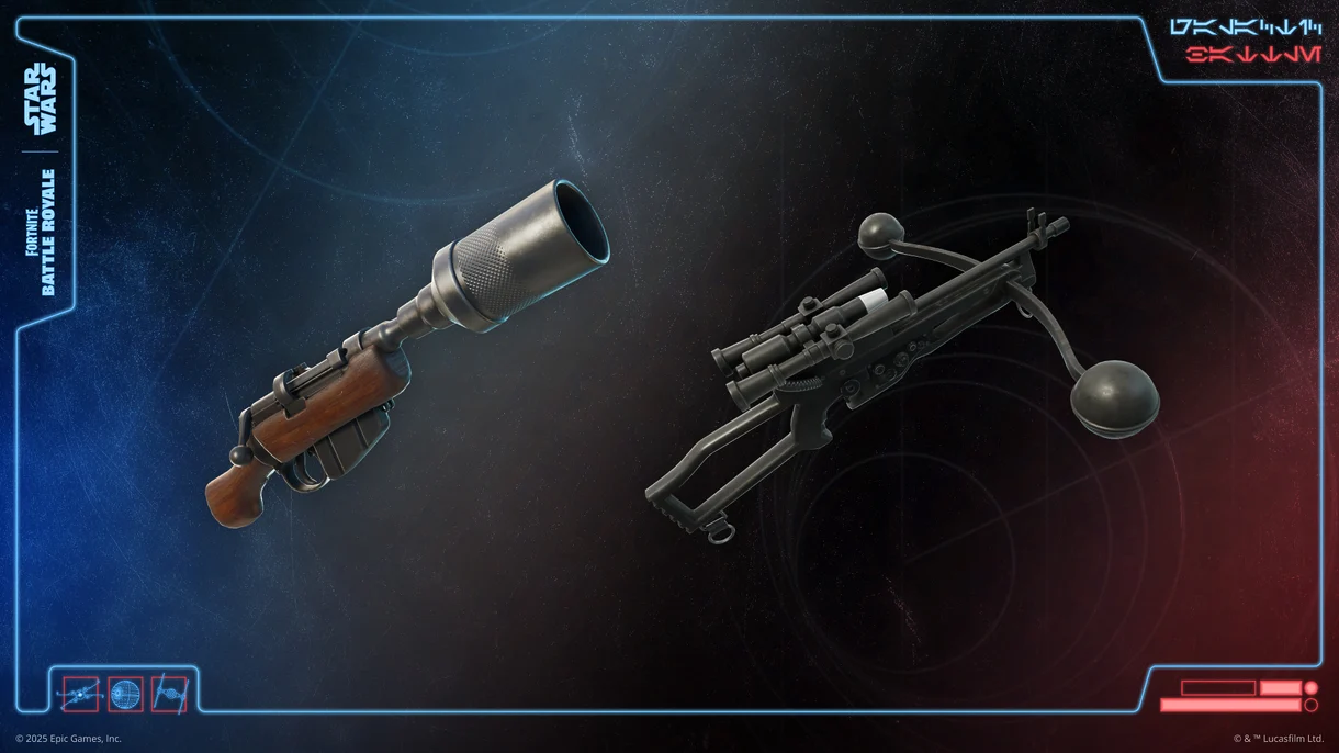 Armas de Star Wars en Fortnite