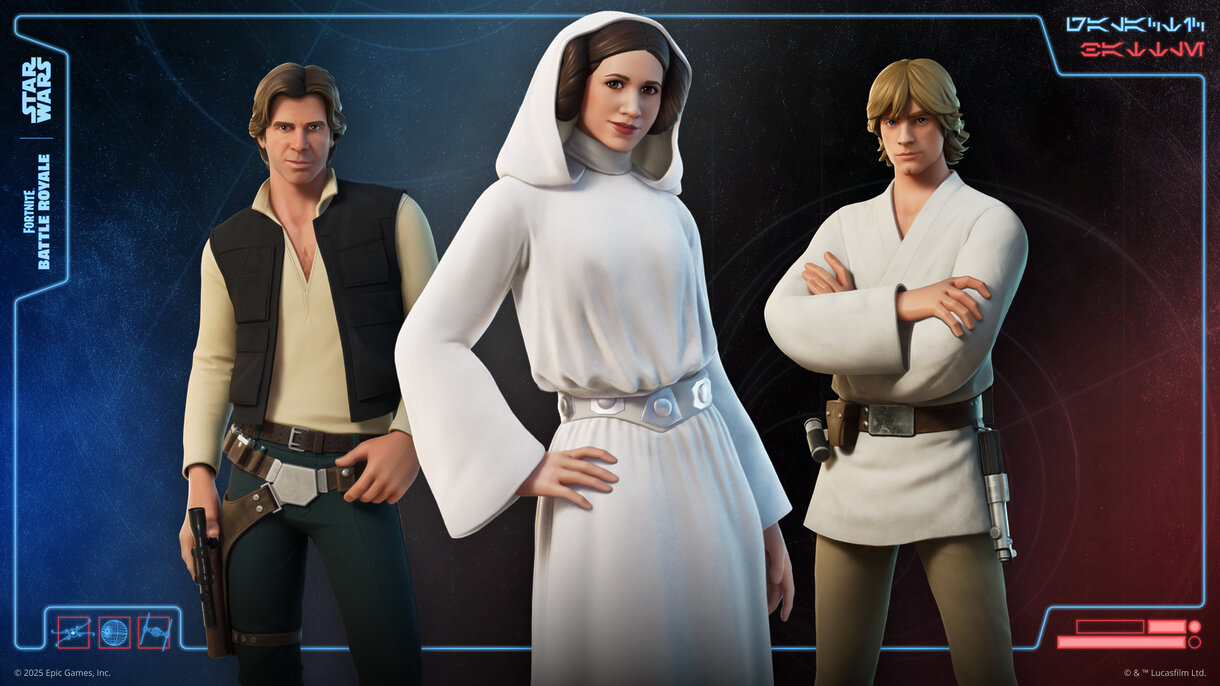Skins de Star Wars en Fortnite