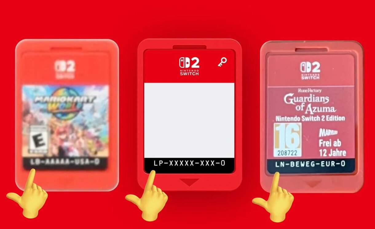 Existen 3 tipos de cartuchos en Nintendo Switch 2 y te enseño a diferenciarlos fácilmente