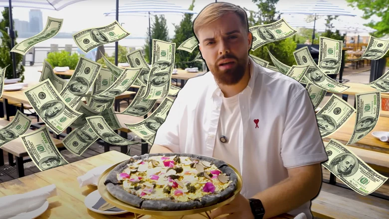 El enorme dineral que se deja Ibai para probar la pizza más cara del mundo: "No repetiría"