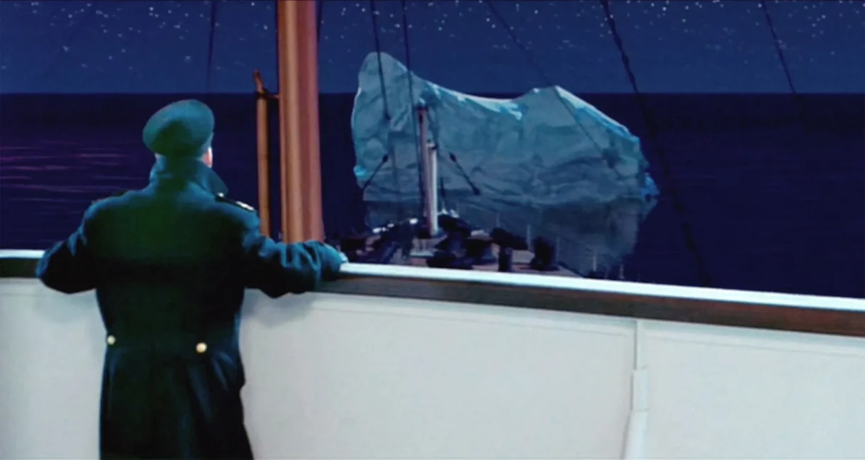 El iceberg de la película 'Titanic'