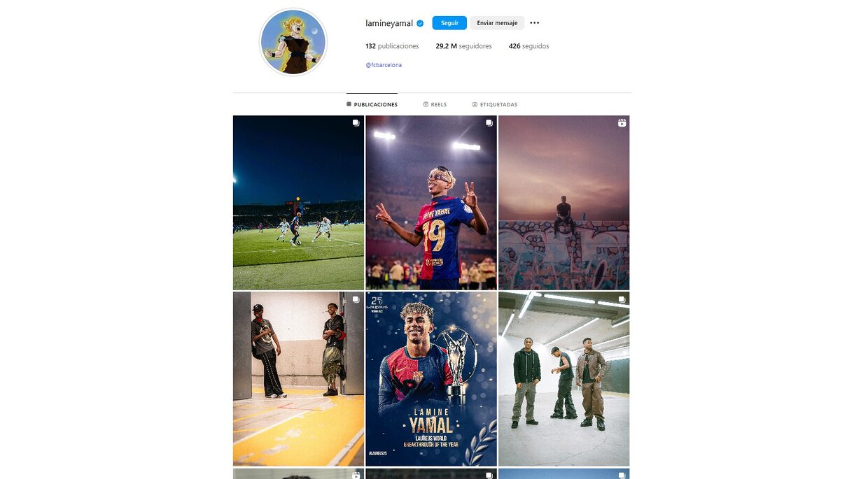 lamine yamal instagram