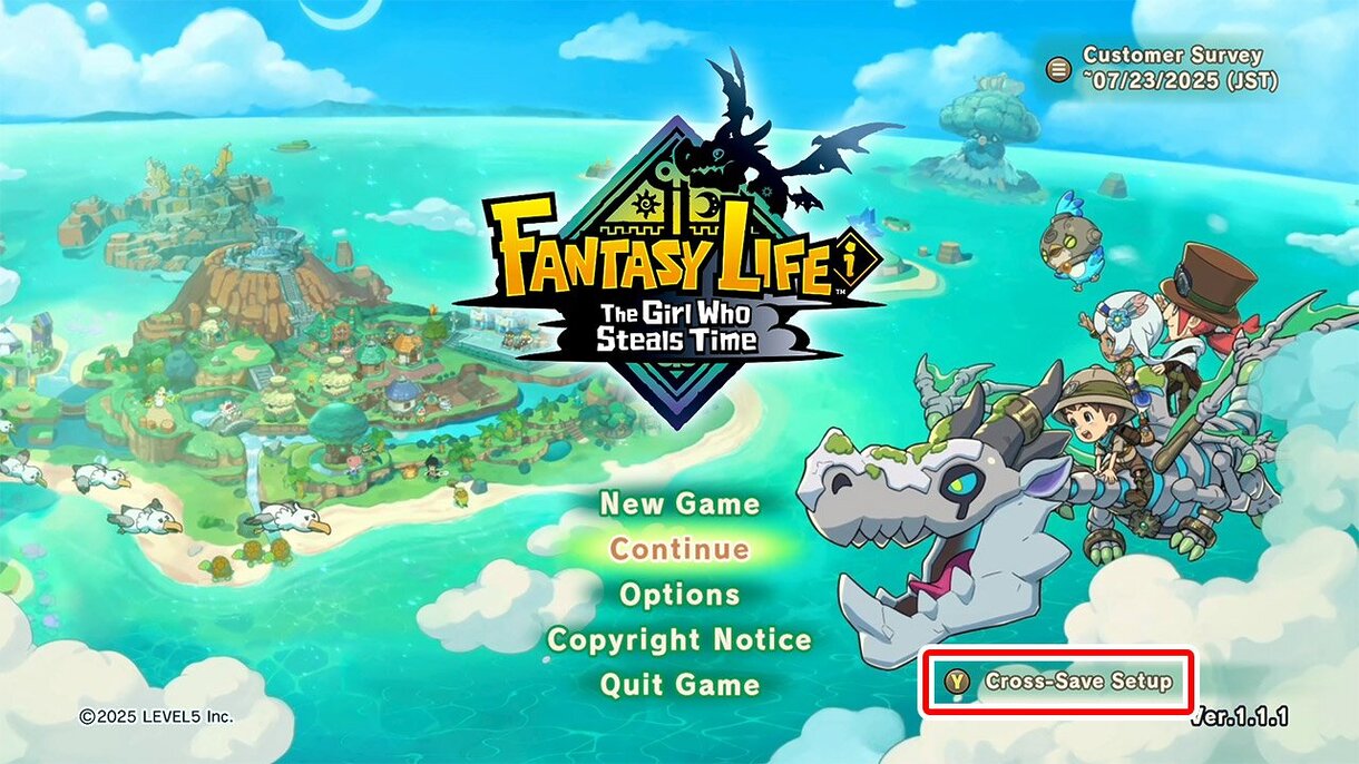 FANTASY LIFE i: La pequeña ladrona del tiempo